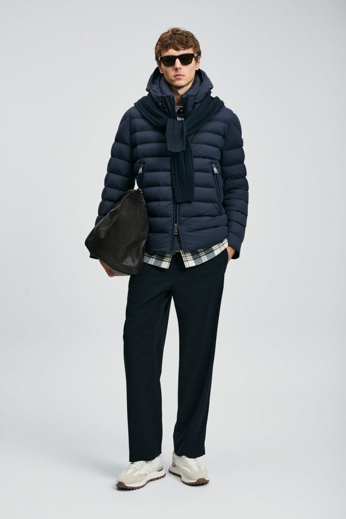 LUFİAN Gabrıel Kaz Tüyü Erkek Mont 112120259 - Lacivert