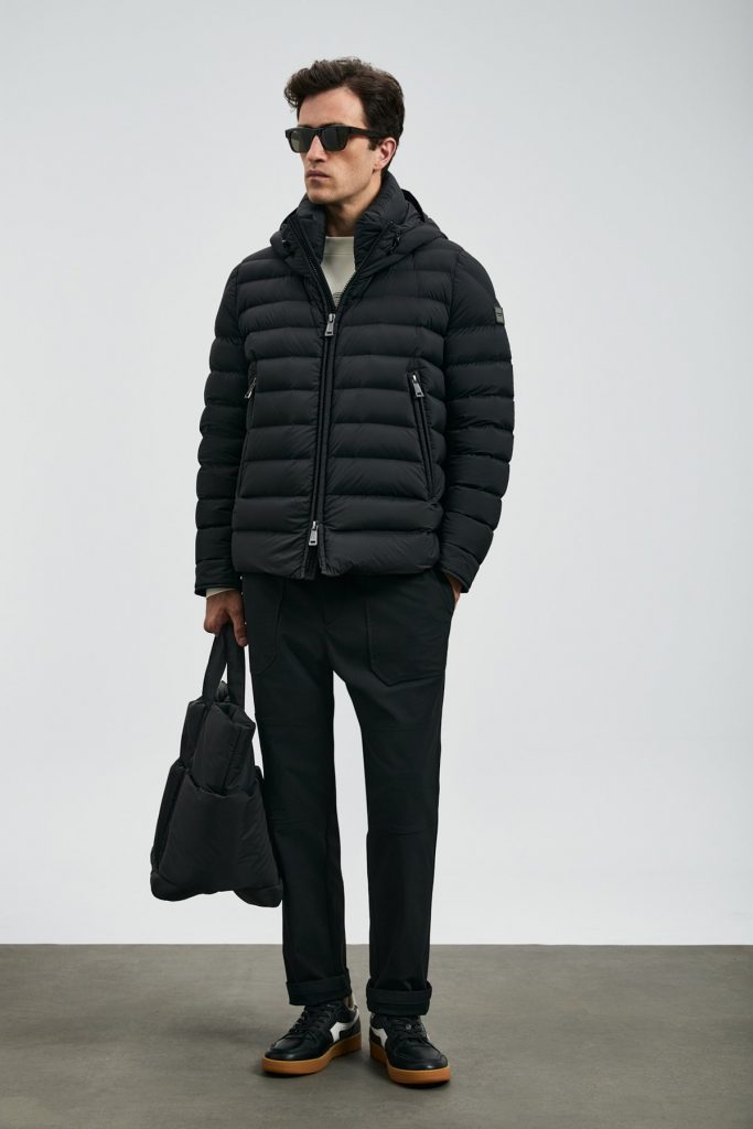 LUFİAN Gabrıel Kaz Tüyü Erkek Mont 112120259 - Siyah