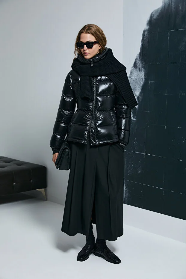 LUFİAN Flash Kaz Tüyü Kadın Mont 122120044 - Siyah