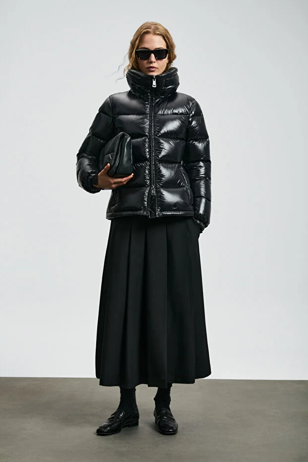 LUFİAN Flash Kaz Tüyü Kadın Mont 122120044 - Siyah