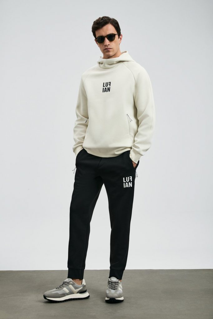 LUFİAN Mata Erkek Eşofman Altı 112050077 - Siyah