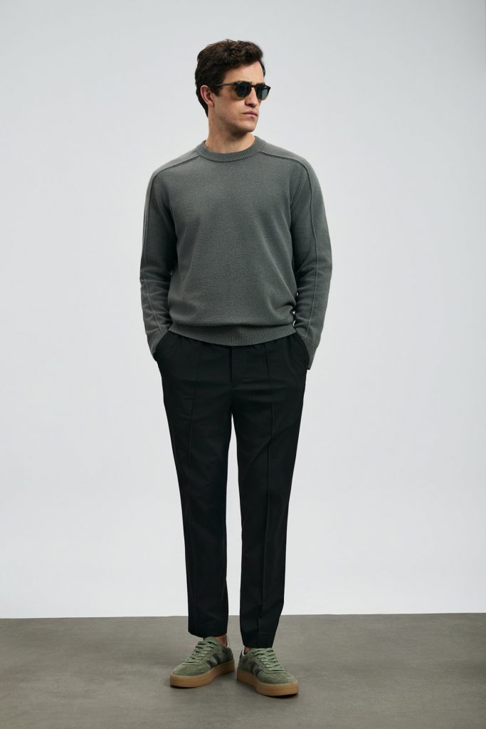 LUFİAN Sımon Smart Erkek Chino Pantolon Slim Fit 112190329 - Siyah