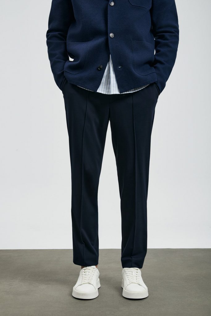 LUFİAN Sımon Smart Erkek Chino Pantolon Slim Fit 112190329 - Lacivert