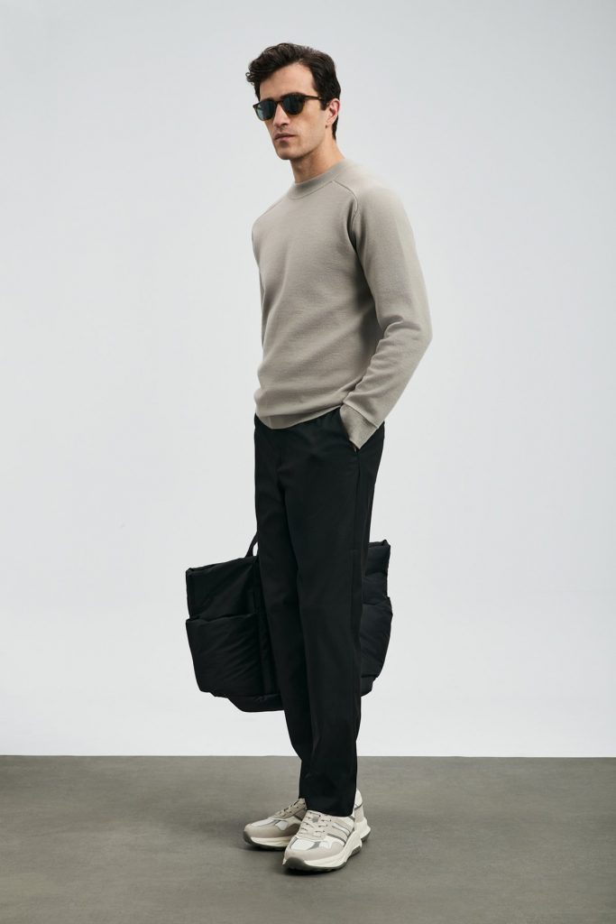 LUFİAN Amber Smart Erkek Chino Pantolon Slim Fit 112190334 - Siyah