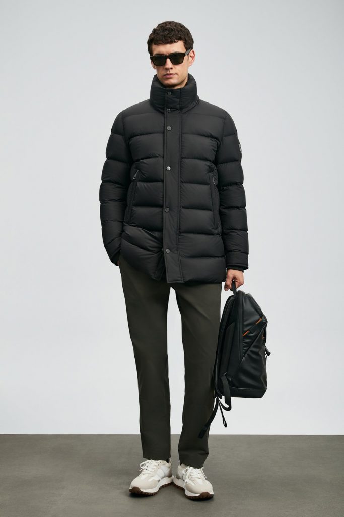 LUFİAN Rıld Kaz Tüyü Erkek Mont 112120255 - Siyah