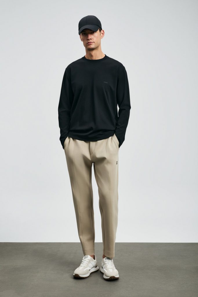 LUFİAN Vıctor Erkek Uzun Kol 112020056 - Siyah