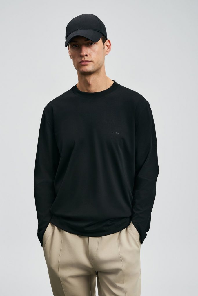 LUFİAN Vıctor Erkek Uzun Kol 112020056 - Siyah