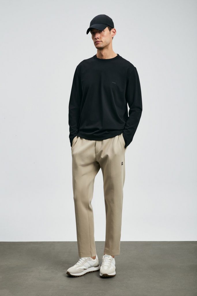 LUFİAN Vıctor Erkek Uzun Kol 112020056 - Siyah