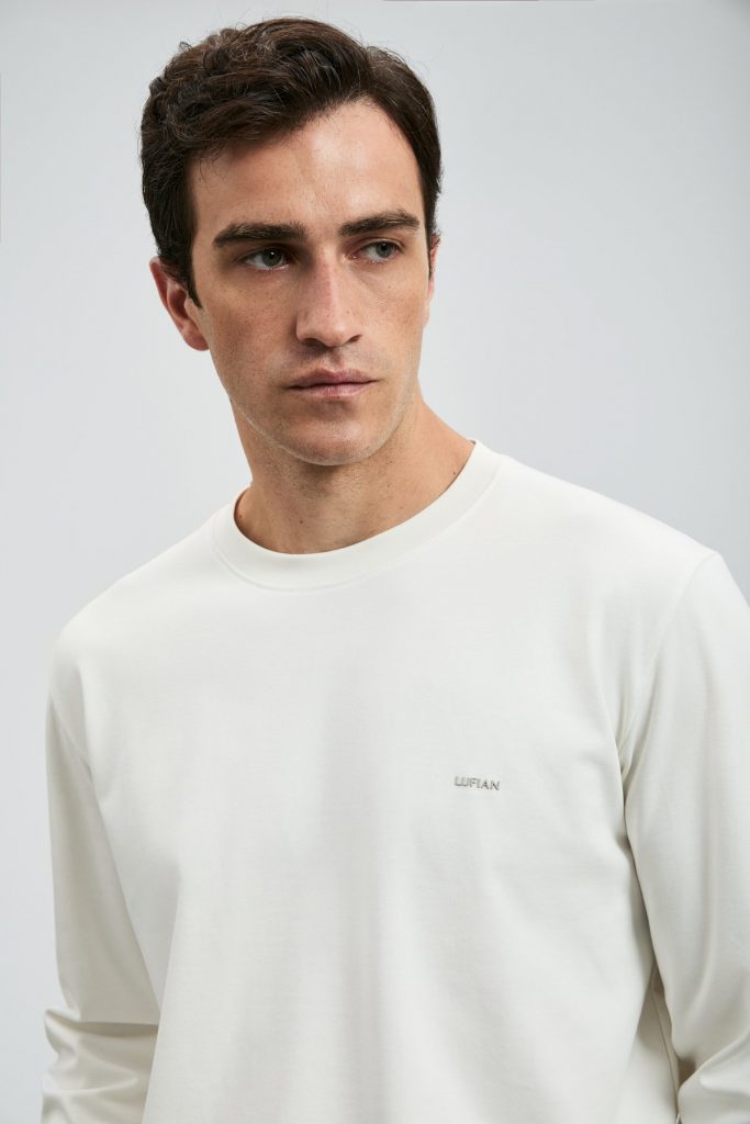LUFİAN Vıctor Erkek Uzun Kol 112020056 - Beyaz