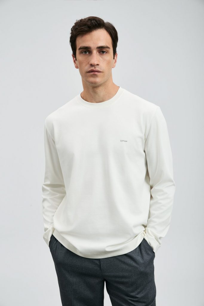 LUFİAN Vıctor Erkek Uzun Kol 112020056 - Beyaz