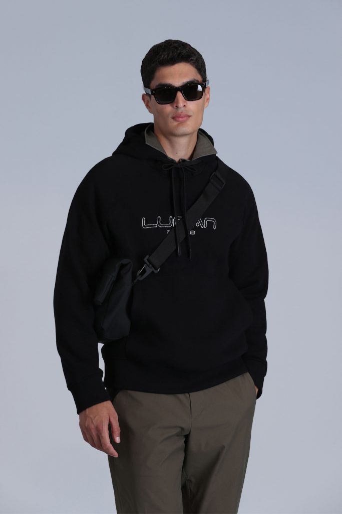 LUFİAN Brave Erkek Sweatshirt 112030152 - Siyah