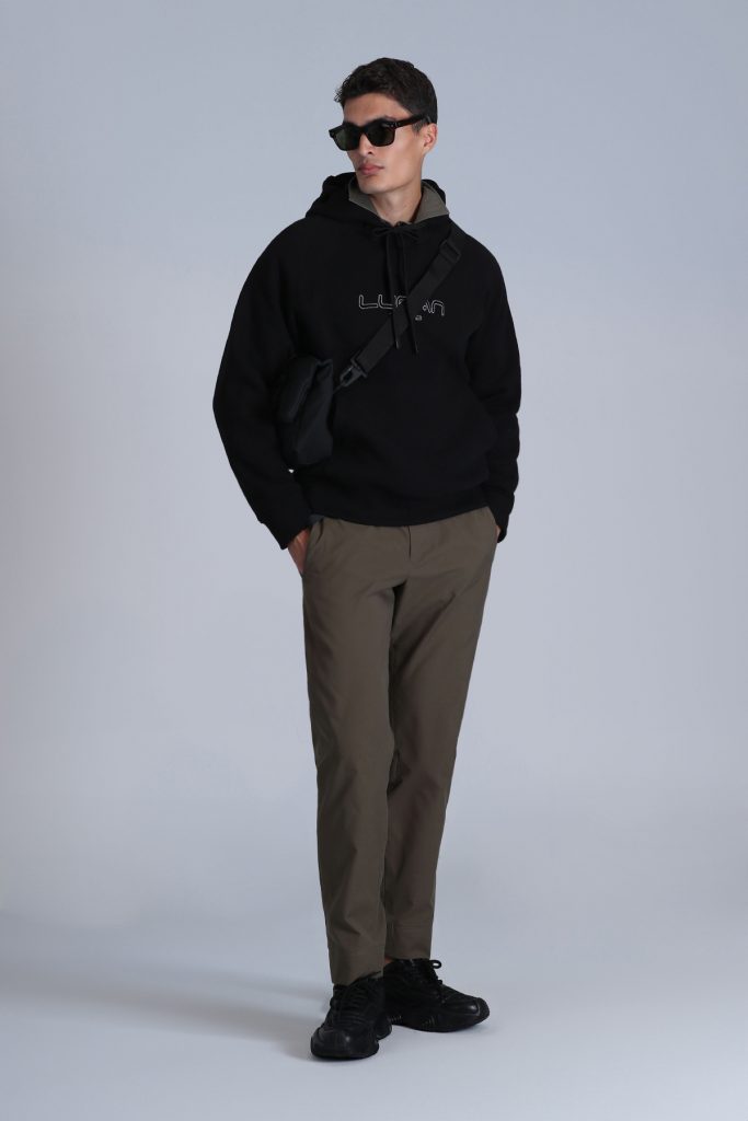 LUFİAN Brave Erkek Sweatshirt 112030152 - Siyah