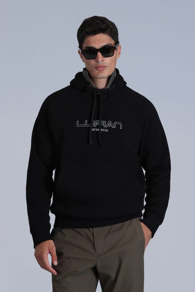 LUFİAN Brave Erkek Sweatshirt 112030152 - Siyah