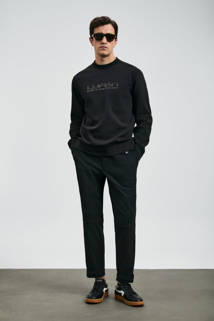 LUFİAN Luther Erkek Sweatshirt 112030171 - Siyah