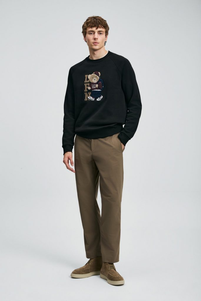 LUFİAN Storm Erkek Sweatshirt 112030172 - Siyah