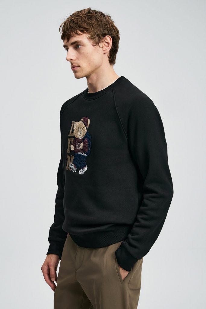 LUFİAN Storm Erkek Sweatshirt 112030172 - Siyah