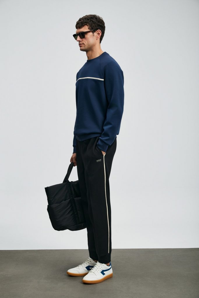 LUFİAN Cosmo Erkek Sweatshirt 112030181 - Lacivert