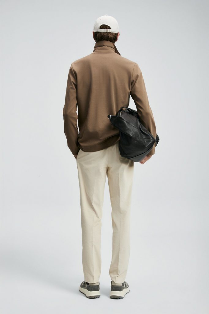 LUFİAN Rocky Smart Erkek Polo Sweat 112040044 - kahve