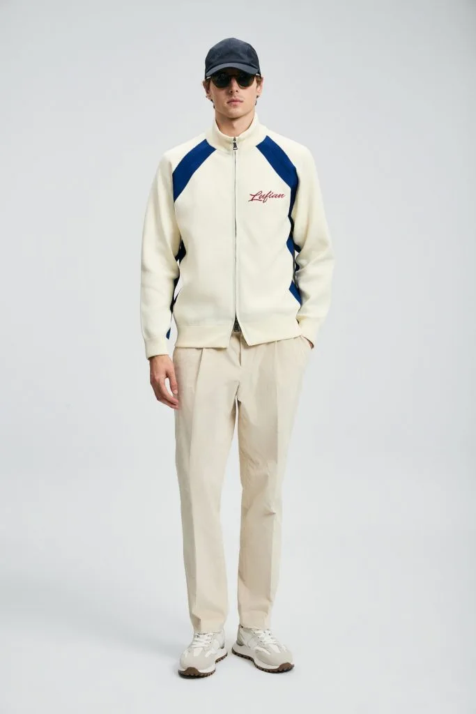 LUFİAN Shıne Erkek Hırka 112100081 - KIR.BEYAZ