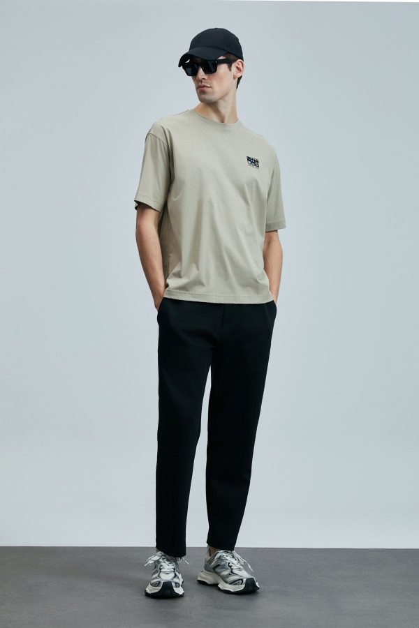 LUFİAN Mask Modern Grafik T- Shirt 111020248