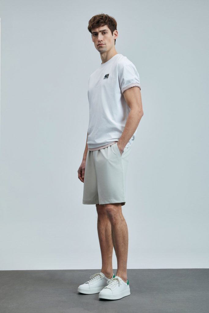 LUFİAN Mask Modern Grafik T- Shirt 111020248 - Beyaz