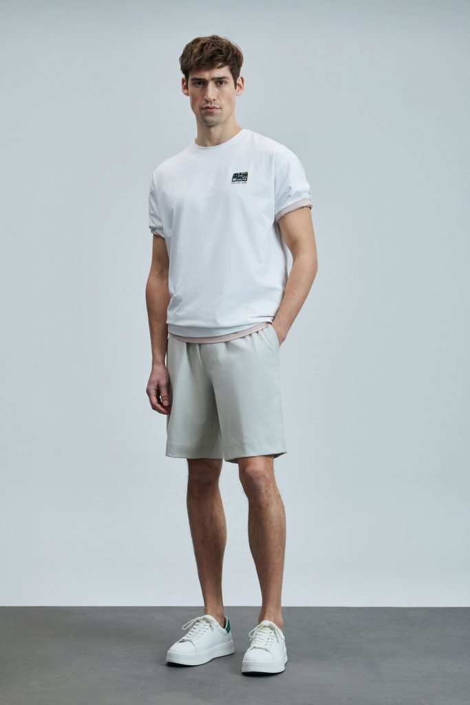 LUFİAN Mask Modern Grafik T- Shirt 111020248 - Beyaz