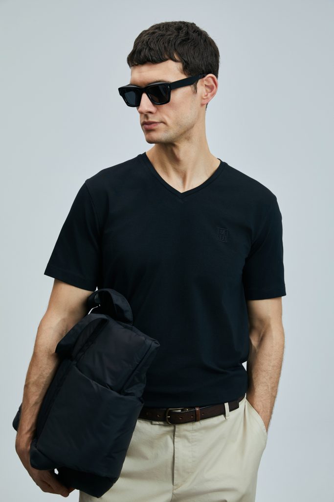 LUFİAN Tuna Modern Grafik T- Shirt 111020266