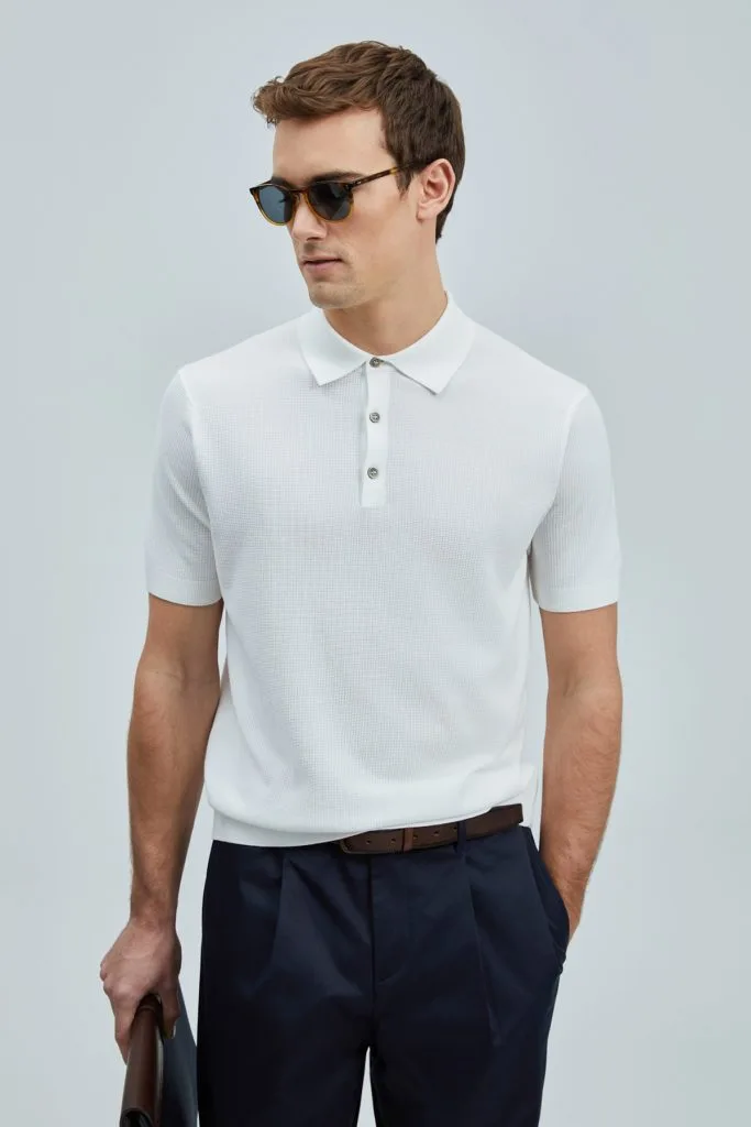 LUFİAN Edwın Erkek Modal Karışımlı 111090114 - KIR.BEYAZ