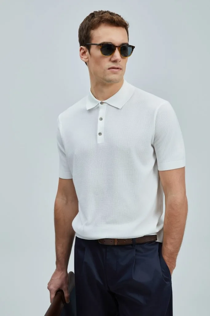 LUFİAN Edwın Erkek Modal Karışımlı 111090114 - KIR.BEYAZ