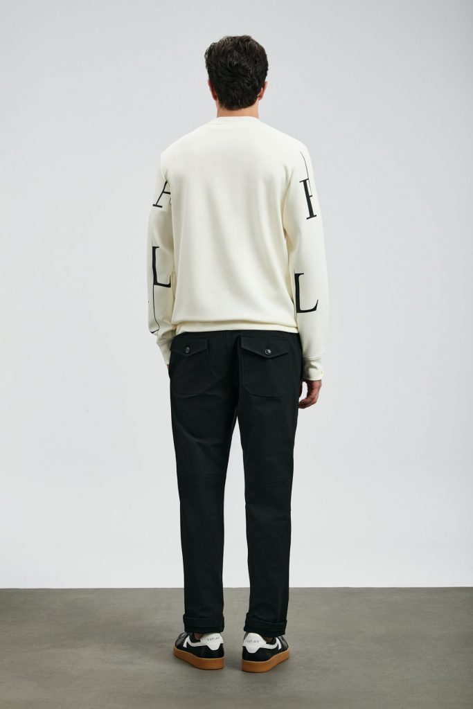 LUFİAN Tıffany Erkek Sweatshirt 112030184 - KIR.BEYAZ