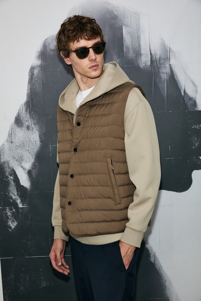 LUFİAN Soon Kaz Tüyü Erkek Şişme Yelek 112130027