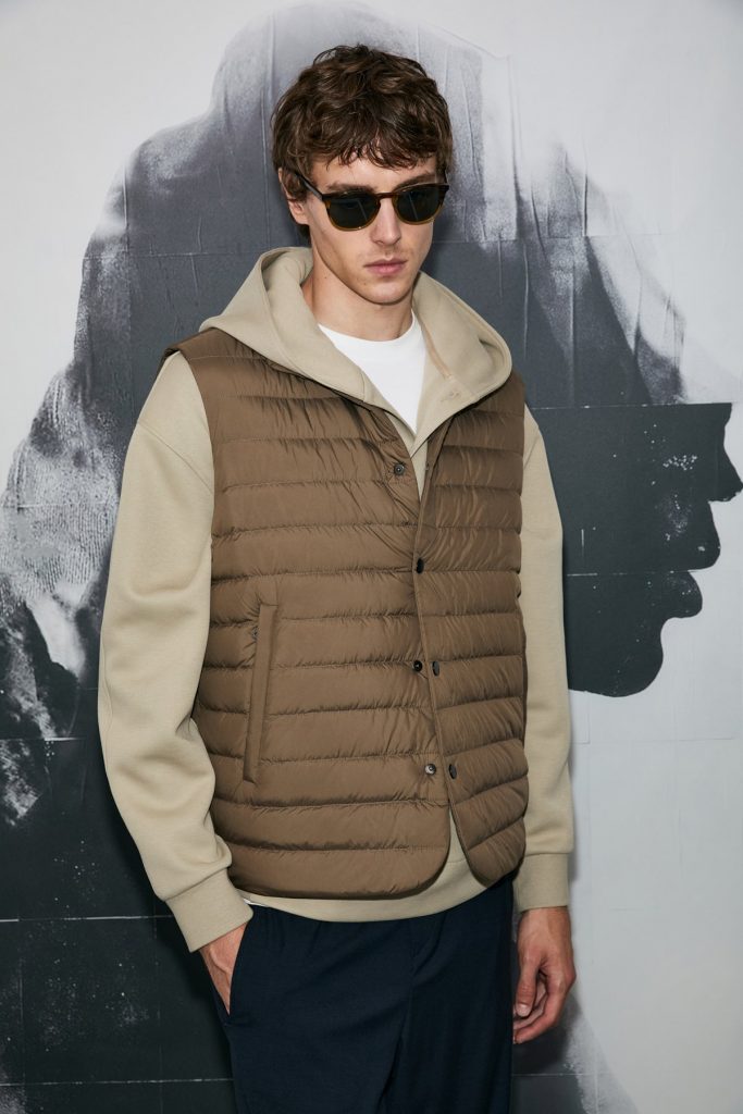 LUFİAN Soon Kaz Tüyü Erkek Şişme Yelek 112130027 - KUM