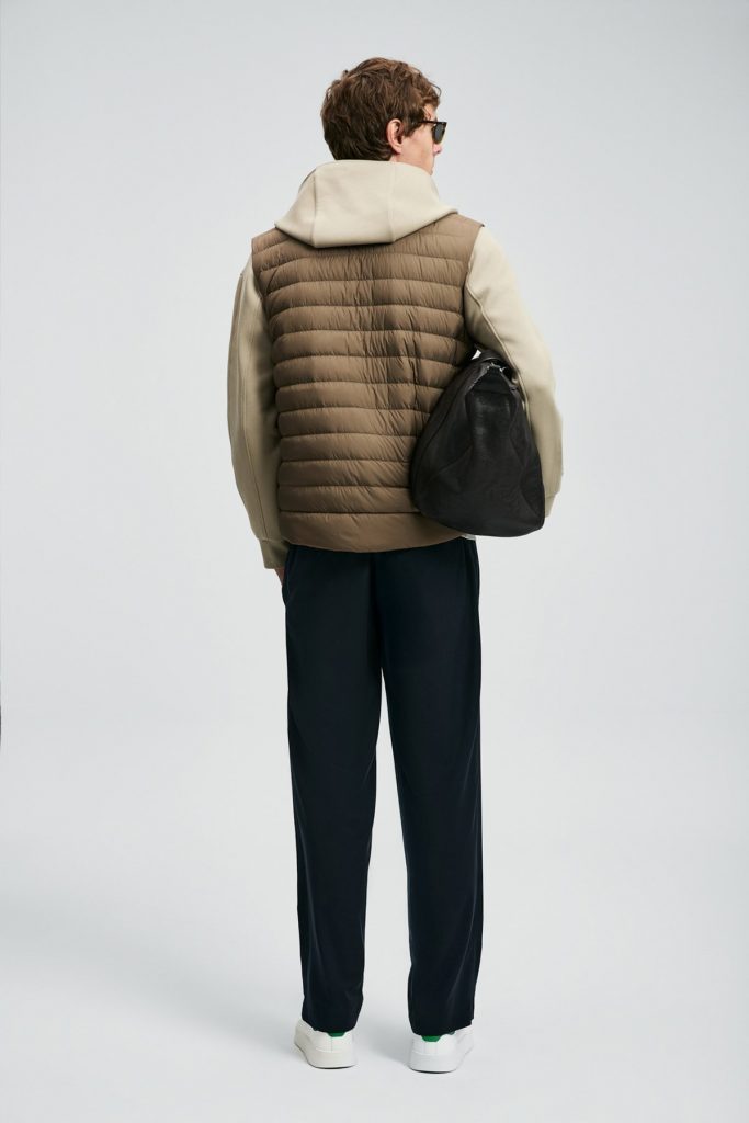 LUFİAN Soon Kaz Tüyü Erkek Şişme Yelek 112130027 - KUM