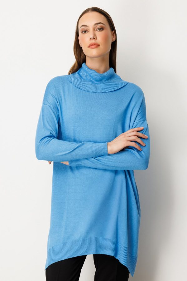 ON TRİKO Balıkçı Yaka Tunik 65317