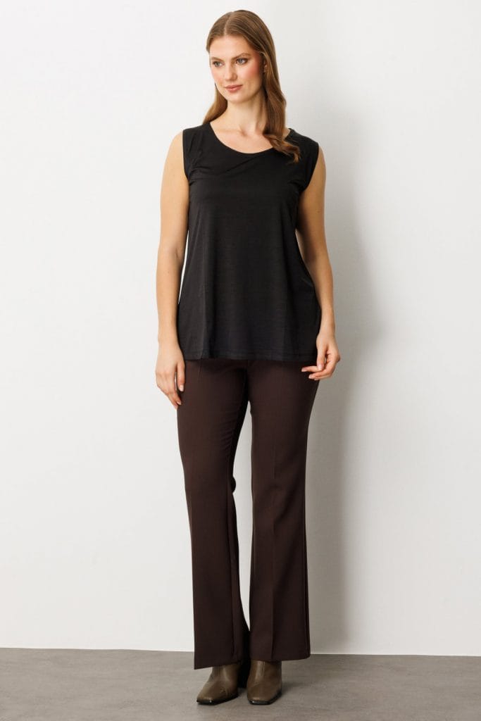 ON TRİKO Kolsuz Basic Bluz 61310