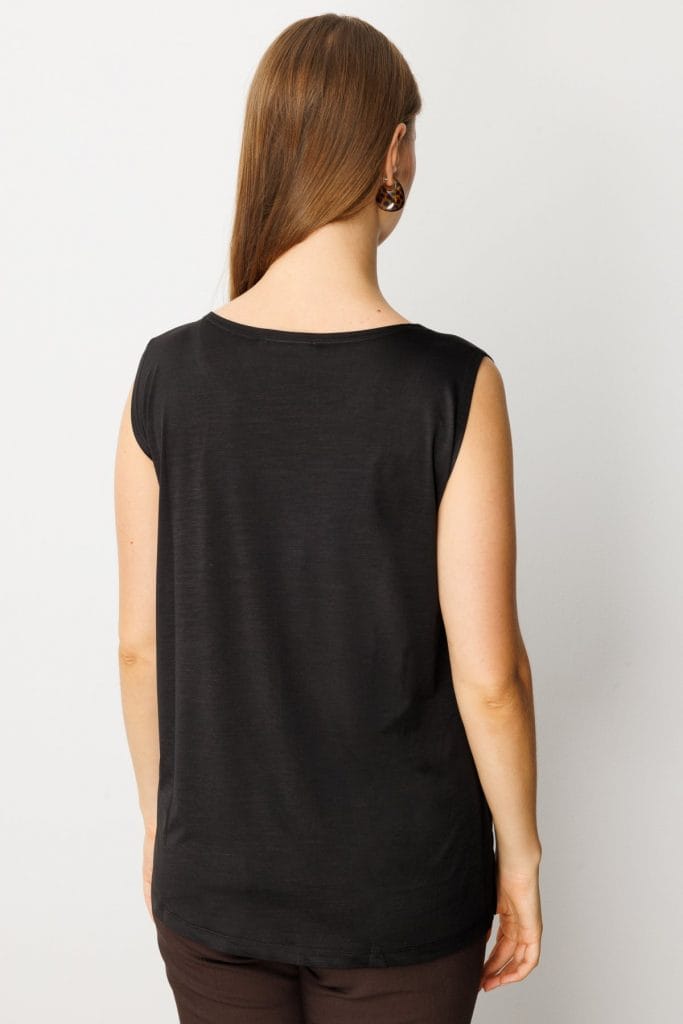 ON TRİKO Kolsuz Basic Bluz 61310