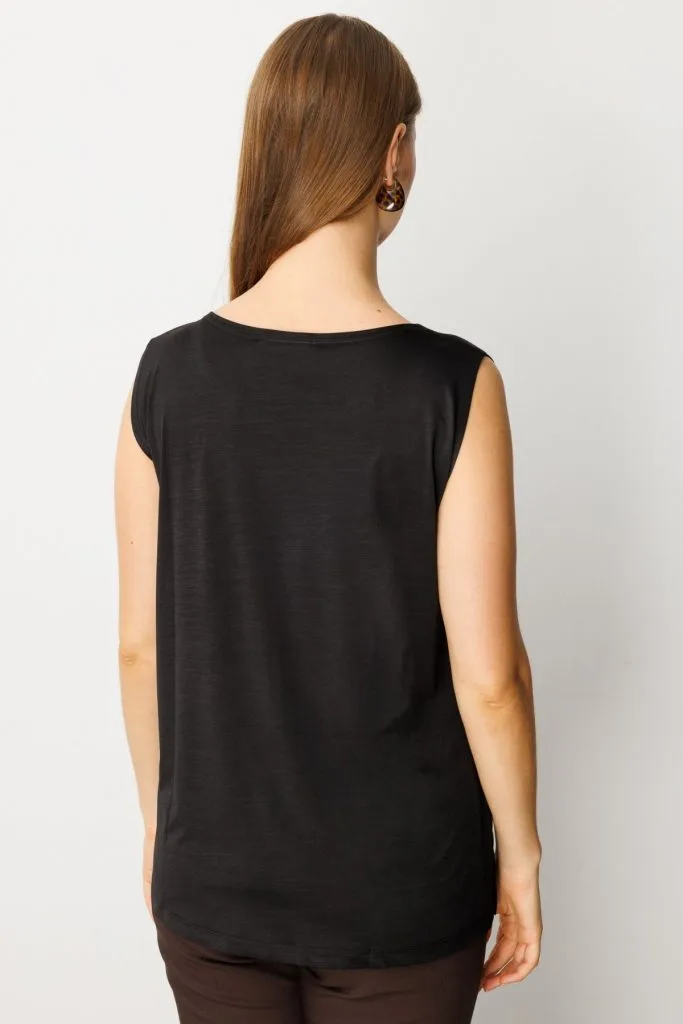 ON TRİKO Kolsuz Basic Bluz 61310