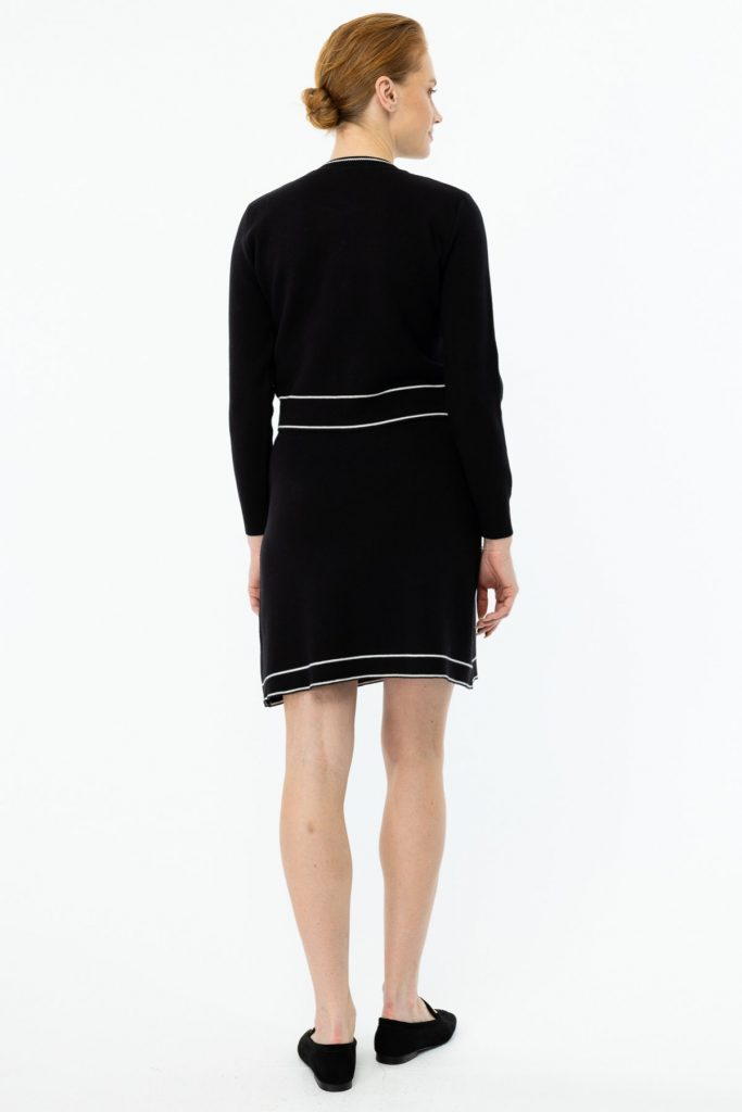 ON TRİKO Beli Lastikli Triko Etek 49905