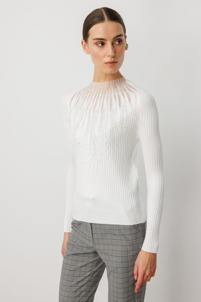 ON TRİKO KAZAK 60389 - EKRU