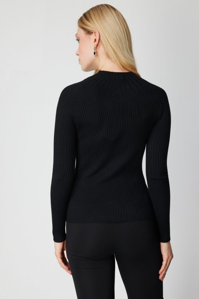 ON TRİKO KAZAK 60389 - Siyah