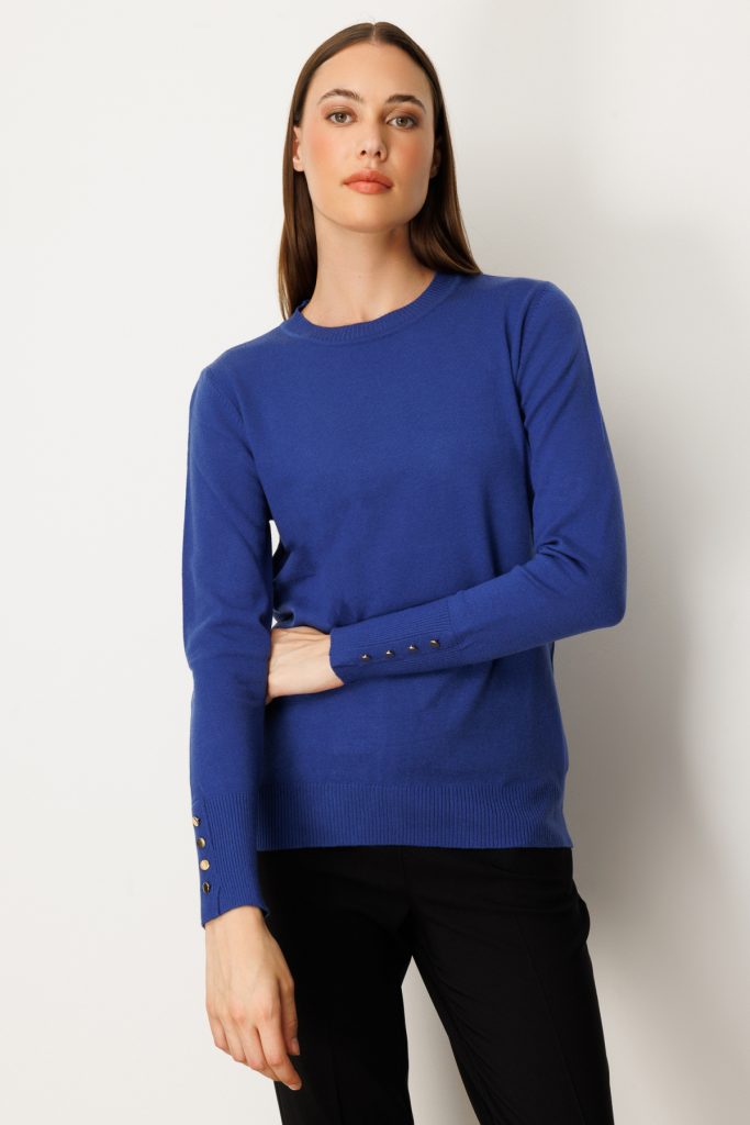 ON TRİKO Sıfır Yaka Basic Triko Kazak  63500 - kahve