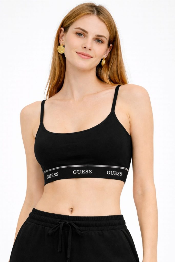 GUESS Alba Kadın Aktif Spor Crop V5BP01K1942