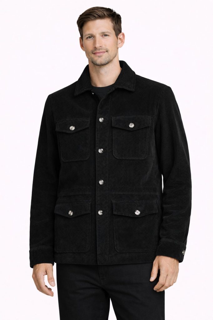 Erkek Ceket  MNT068038 - Siyah