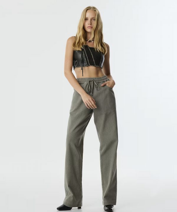 TWIST Elastik Bel Non Denim Pantolon TW6250003086