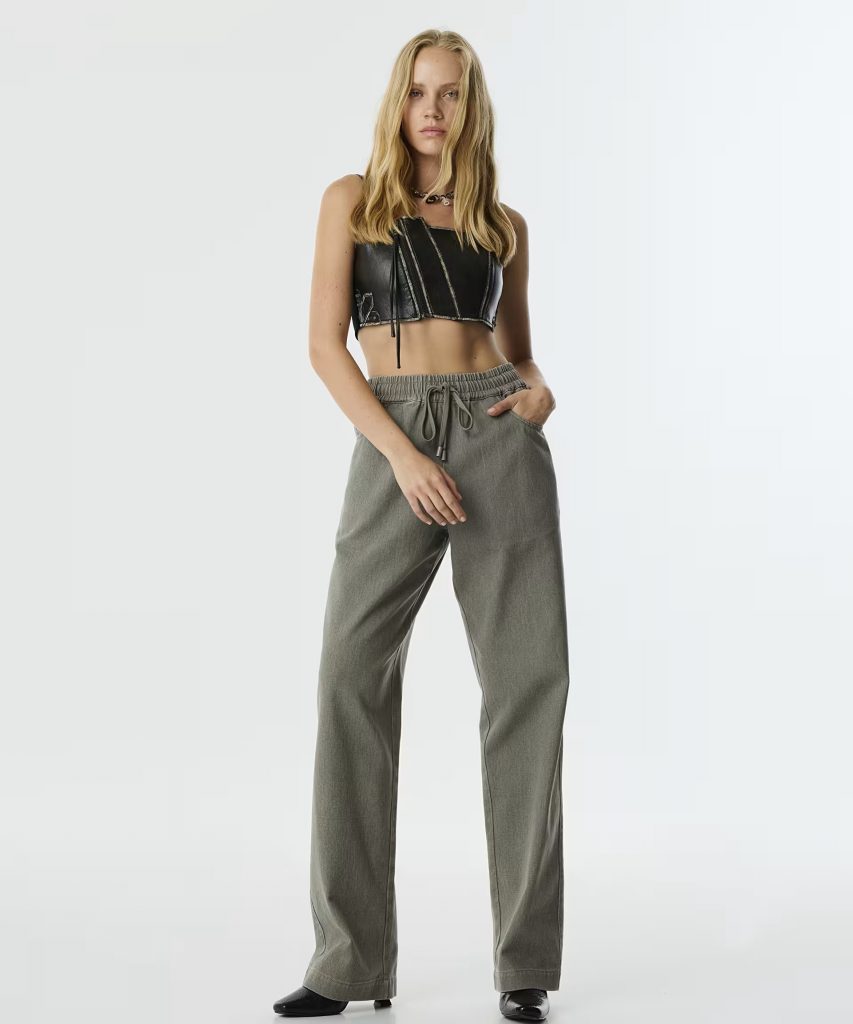 TWIST Elastik Bel Non Denim Pantolon TW6250003086