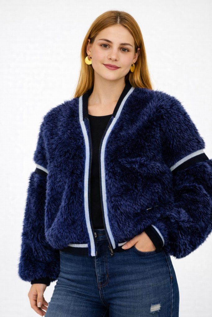 GUESS Kadın Suni Kürk Ceket W5BL67W3790