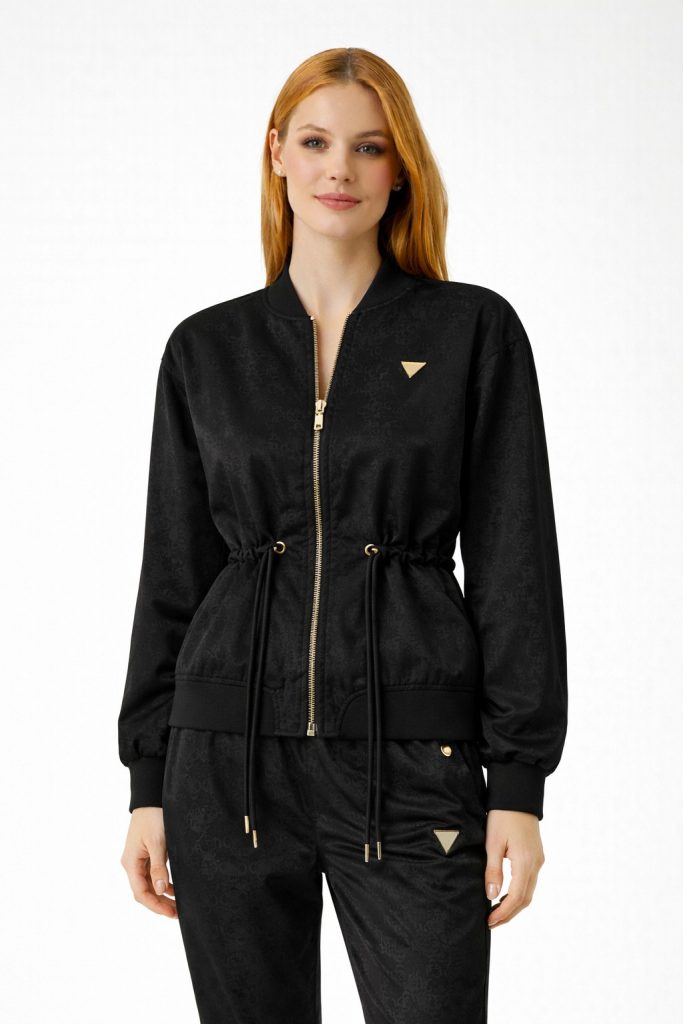 GUESS Aop Kadın Aktif Ceket V5YL11WHFU0 - Siyah