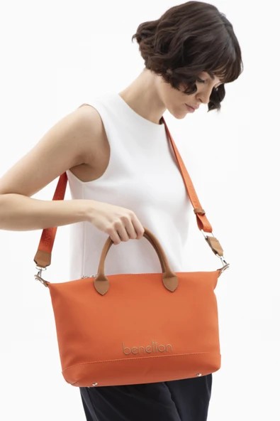 Benetton Kadın Çanta 1612 - turuncu
