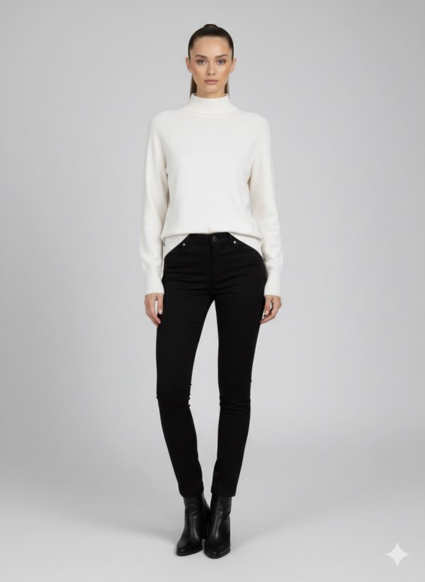 KAYRA Örgü Desen Düşük Omuz Triko Tunik TRK17