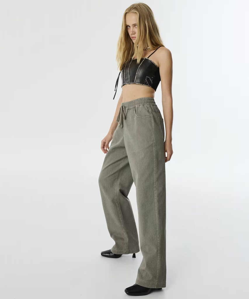 TWIST Elastik Bel Non Denim Pantolon TW6250003086